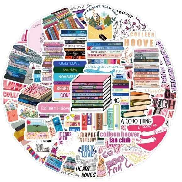 Vibrant Book Lover Sticker Collection - Picture 2 of 5